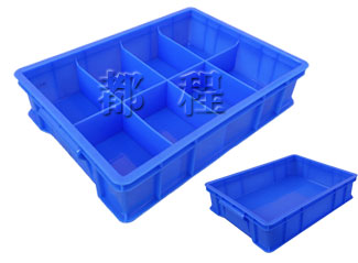 X266/266-1草莓视频网站周转箱（可带隔板） 