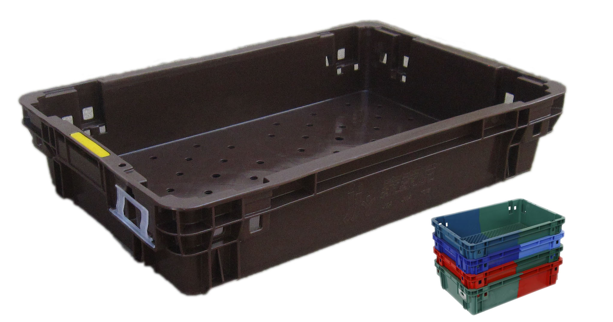 319号-1颠倒可堆式双色草莓视频网站筐